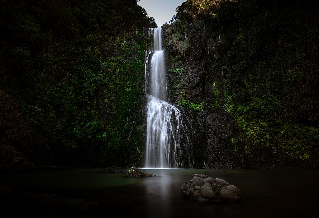 Kitekite Falls, Auckland, New Zealand