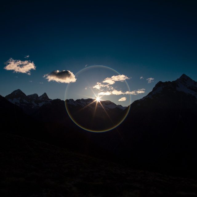 Key Summit sunset, Routeburn Track
